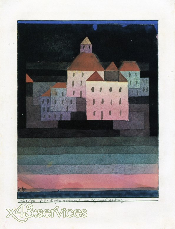Paul Klee - Eine kleine Erinnerung an Nymphenburg